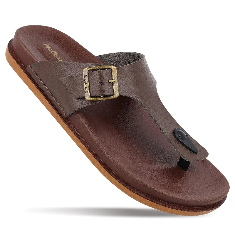 Soft Foam Shoes Men's Daily Wear Comfort Sandals - WE1356 Brown