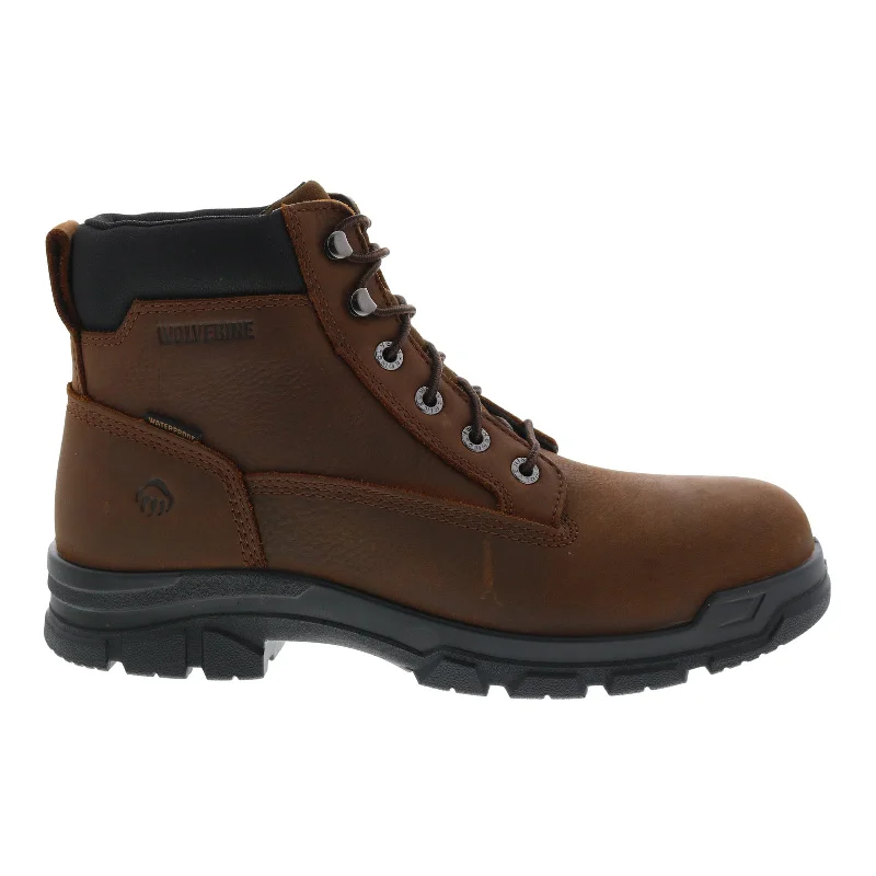 Active Lifestyle Shoes Wolverine Chainhand EPX Steel-Toe Waterproof 6" Mens Brown Work Boots Active Lifestyle Shoes Wolverine Chainhand EPX Steel-Toe Waterproof 6" Mens Brown Work Boots