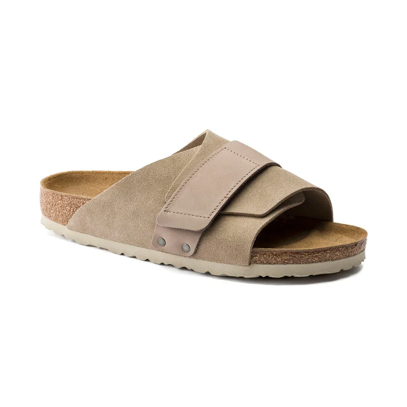 Urban Casual Sneakers Men's Kyoto Taupe Suede