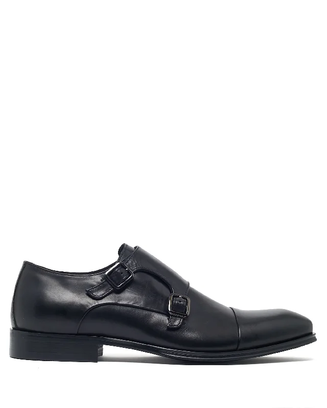 All-Day Comfort Sneakers Milano Black Leather