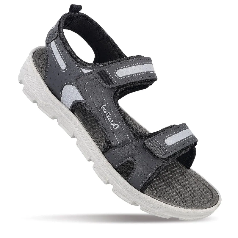 Trendy Loafers Men's Sports Sandal - WC4452 Dark Grey