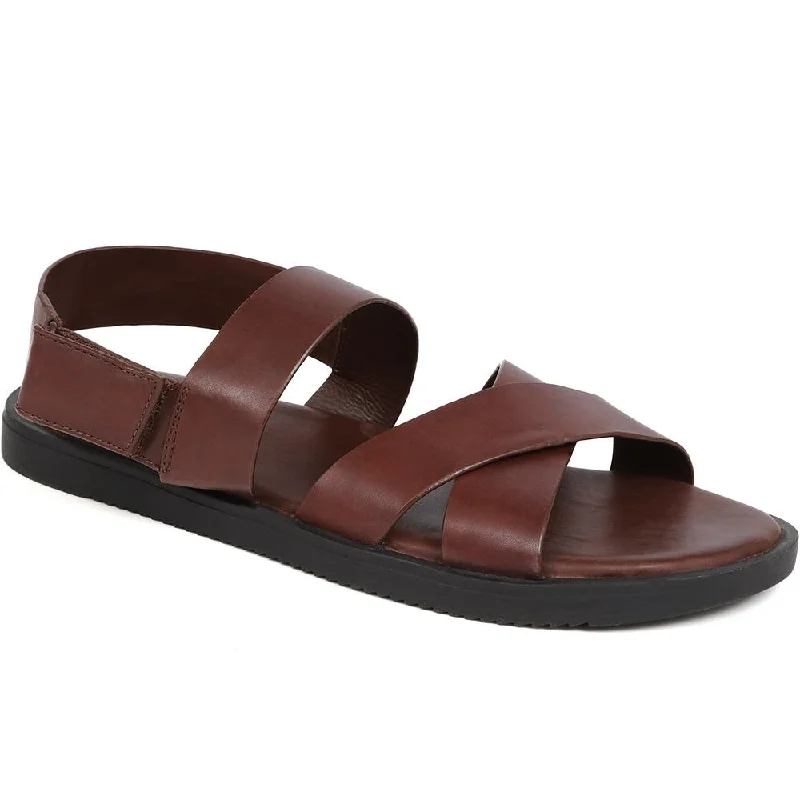 Ultimate Comfort Shoes Worcester Leather Sandals  - WORCESTER / 325 006