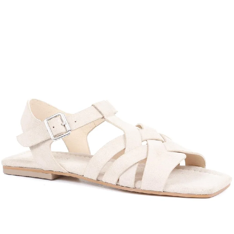 Ultra-Flexible Walking Shoes Lyla Flat Sandals - LYLA / 321 572