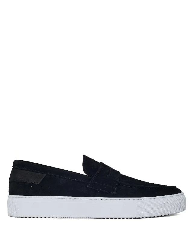 Flexible Casual Shoes Ollie Suede Black