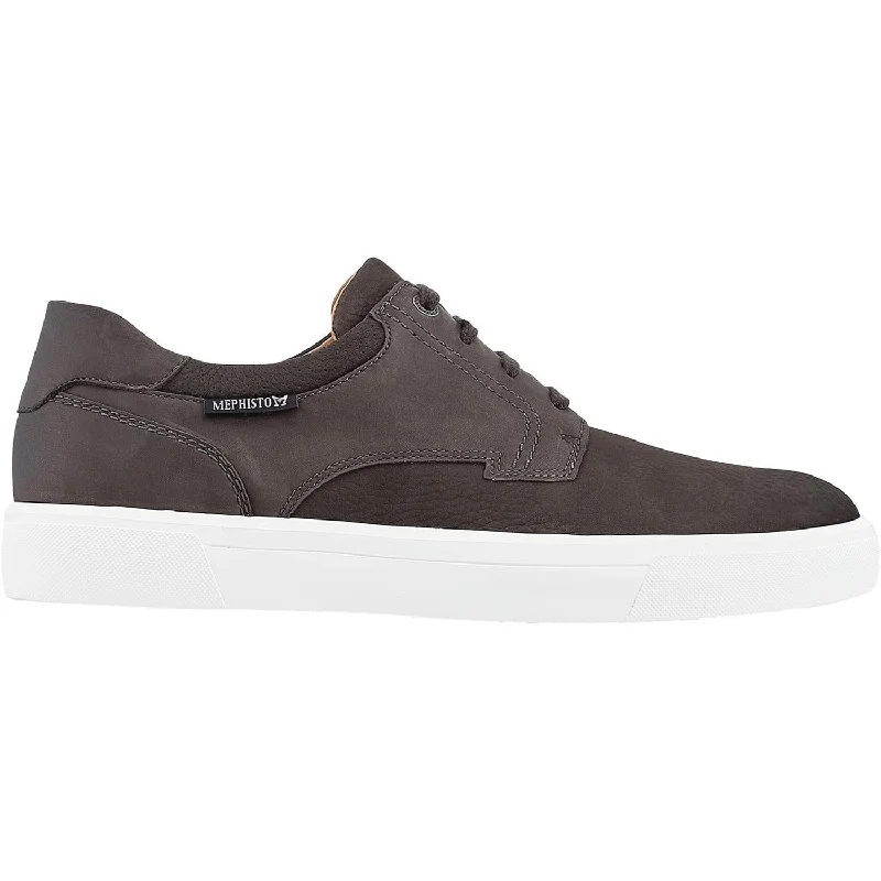Orthopedic Footwear Men's Mephisto Calisto Graphite Sportbuck/Grissly Nubuck/Leather