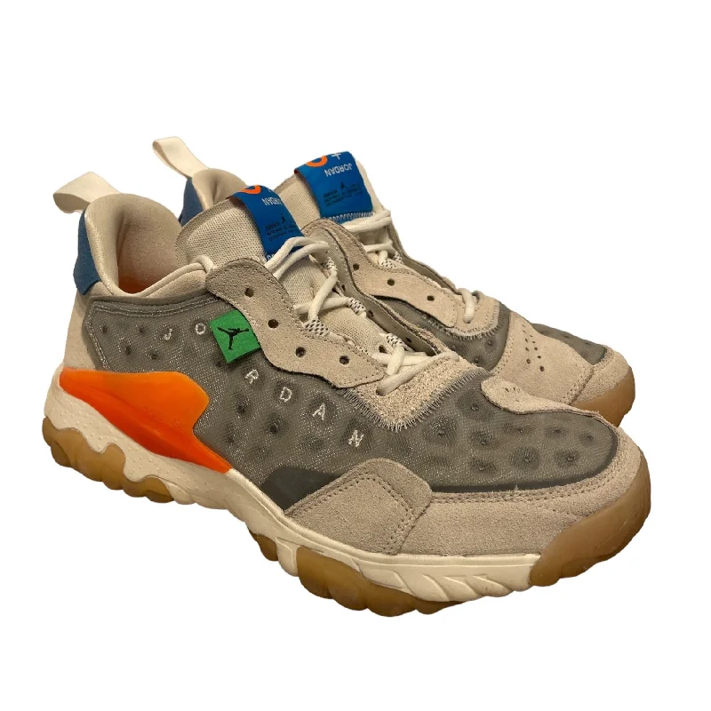 Breathable Running Shoes NIKE/Jordan/Low-Sneakers/US 11/Suede/GRY/Delta 2