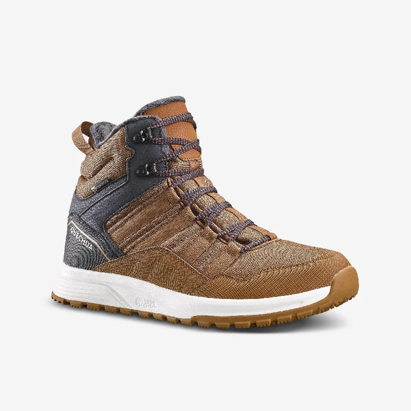 Street Running Shoes Quechua Men's SH100 X-Warm Waterproof Hiking Boots