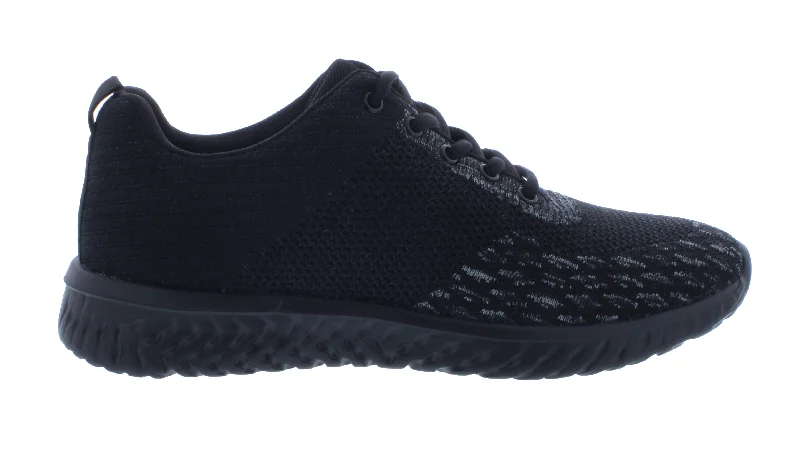 Breathable Sport Sneakers Men Fabric Lace Up Sneaker