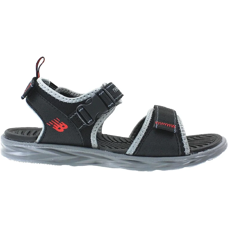 Cozy Everyday Sneakers Men's New Balance M2067BGR Response Sandal Black/Grey Synthetic