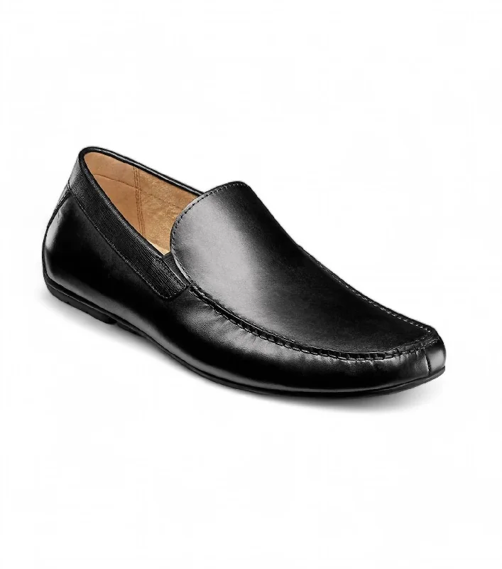 Summer Comfort Shoes Men's Talladega Venetian Loafer - Medium Width In Black