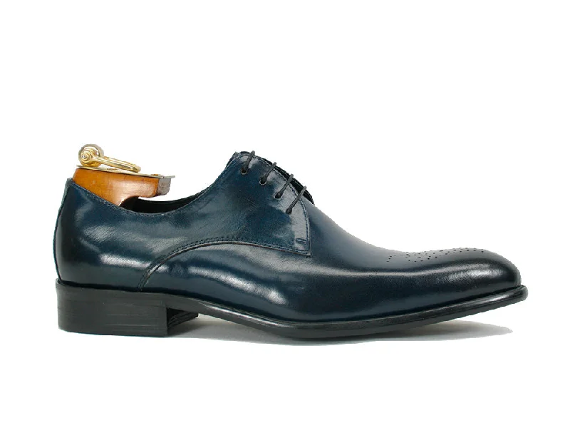 Ultimate Comfort Shoes Carrucci KS479-04 Signature Lace-up Oxford - Navy