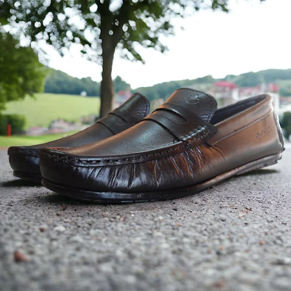 Slip-On Sneakers Colt Black Penny Loafers Men