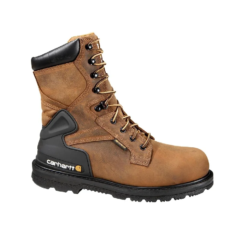 Modern Street Sneakers 8" Heritage Waterproof Steel Toe Work Boot Brown