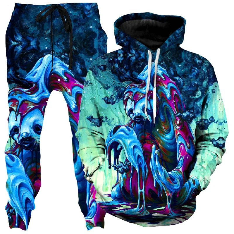 Toxic Sloth Hoodie and Joggers Combo
