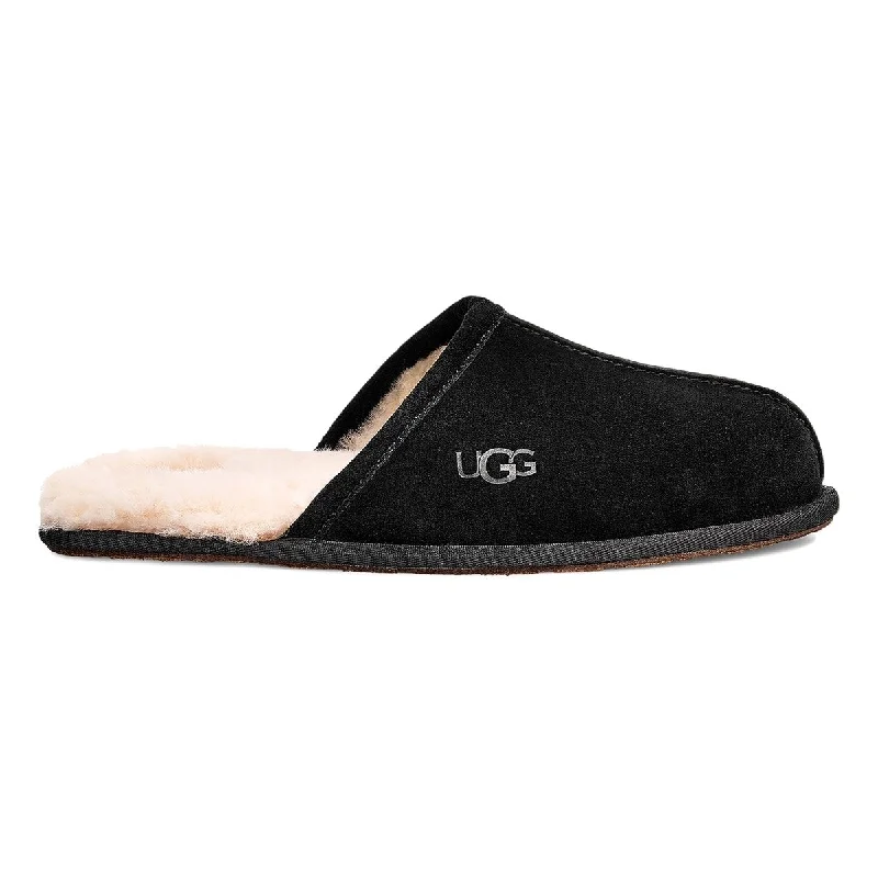 Cozy Everyday Shoes UGG Men's Scuff Black Suede