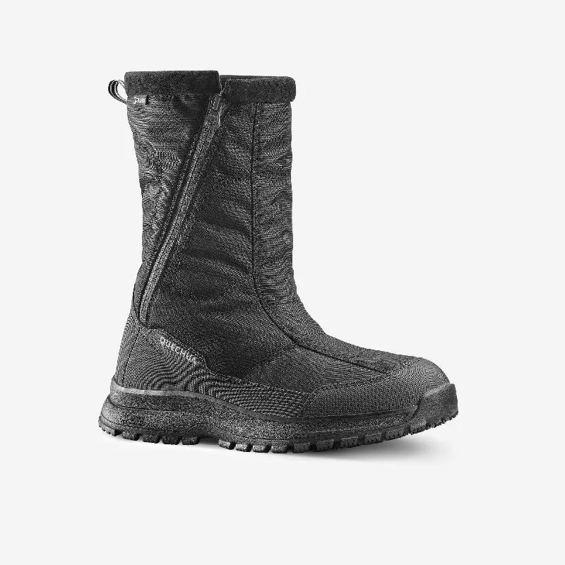 All-Weather Sneakers Quechua Men's warm waterproof snow hiking boots - SH100 Zip