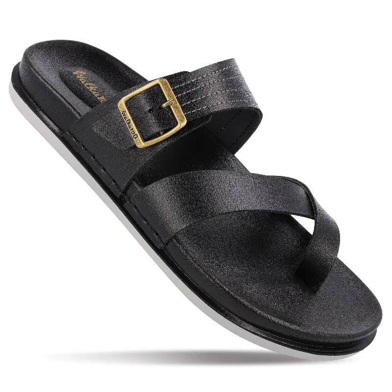 Lightweight Everyday Shoes Men's Daily Wear Comfort Sandals - WE1353 Black