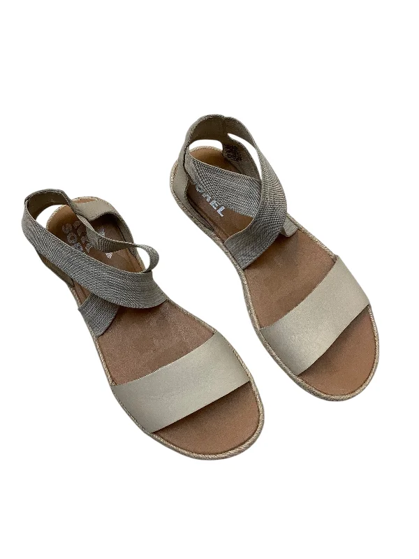 Slip-On Sneakers Sandals Designer By Sorel In Tan, Size: 7