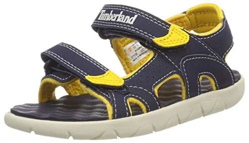 Everyday Mesh Sneakers Timberland Unisex-Kinder Perkins Row-2-Strap Sandalen, Blau (Black Iris Xu0), 27 EU