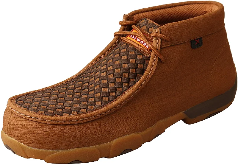 Urban Casual Sneakers Twisted X Men's Work Chukka Driving Moc made with DuraTWX hybrid performance leather