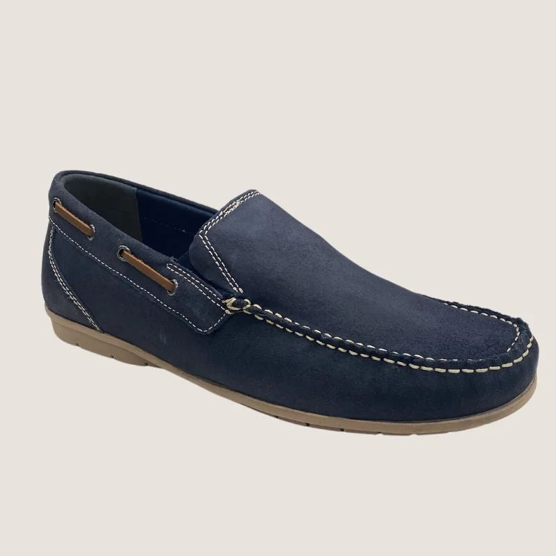 Ultra-Flexible Walking Shoes Colorado Jonte Suede Loafer