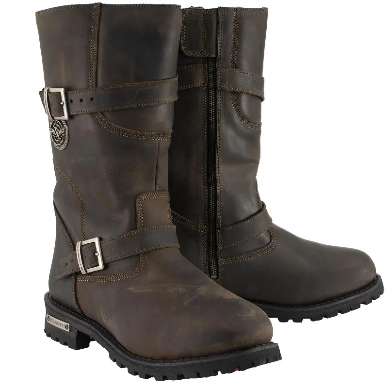 Cozy Everyday Sneakers Milwaukee Leather Men's Classic Distressed Brown Leather Motorcycle Engineer Boots MBM9063 Cozy Everyday Sneakers Milwaukee Leather Men's Classic Distressed Brown Leather Motorcycle Engineer Boots MBM9063
