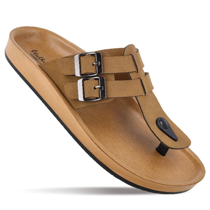 Sporty Everyday Shoes Men's Daily Wear Sandals - WE1345 Cedar Tan