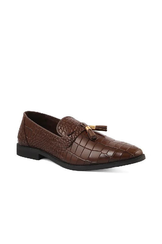 Cozy Everyday Sneakers Men Formal Loafers M38095-Brown