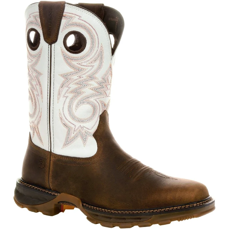 Air-Cushion Shoes Durango Men's Maverick XP 11" Square Toe WP Western Work Boot- DDB0302