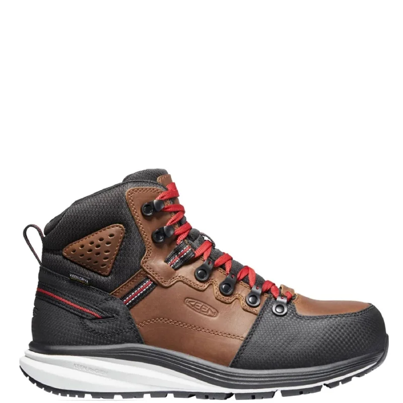Padded Comfort Shoes KEEN Utility Men's Red Hook Waterproof Carbon Fiber Toe Work Boot