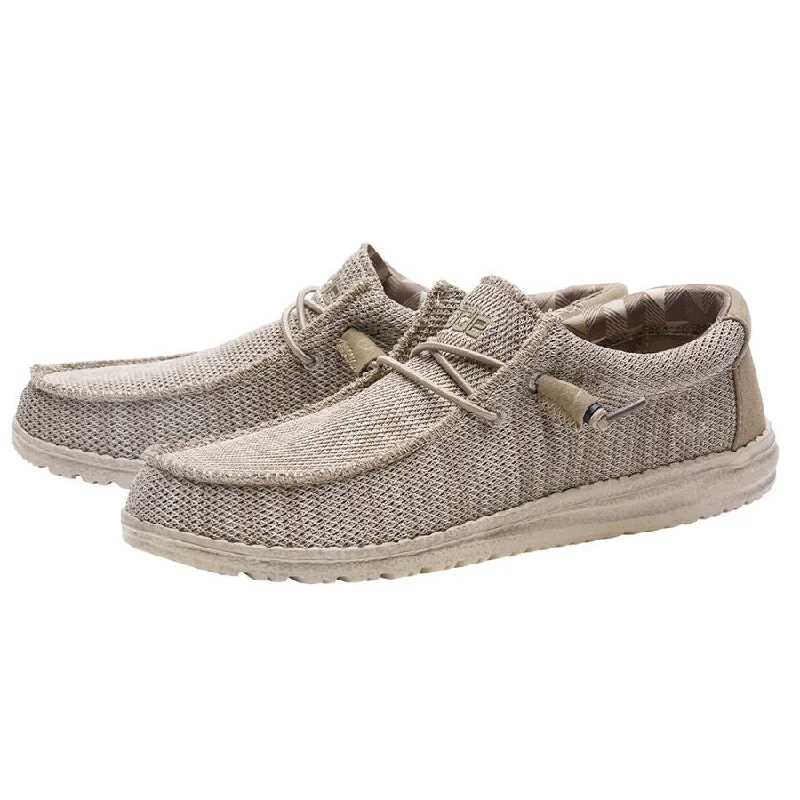 Casual Comfort Shoes Hey Dude Wally Sox Beige