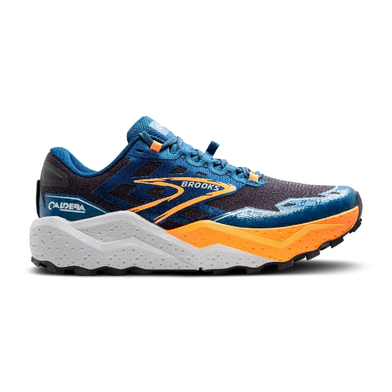 Ultra-Flexible Walking Shoes Brooks | Men's Caldera 7 Running Shoes - Ebony