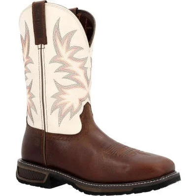 Street Style Sneakers Durango Men's WorkHorse 11" ST Western Work Boot - Chocolate - DDB0426