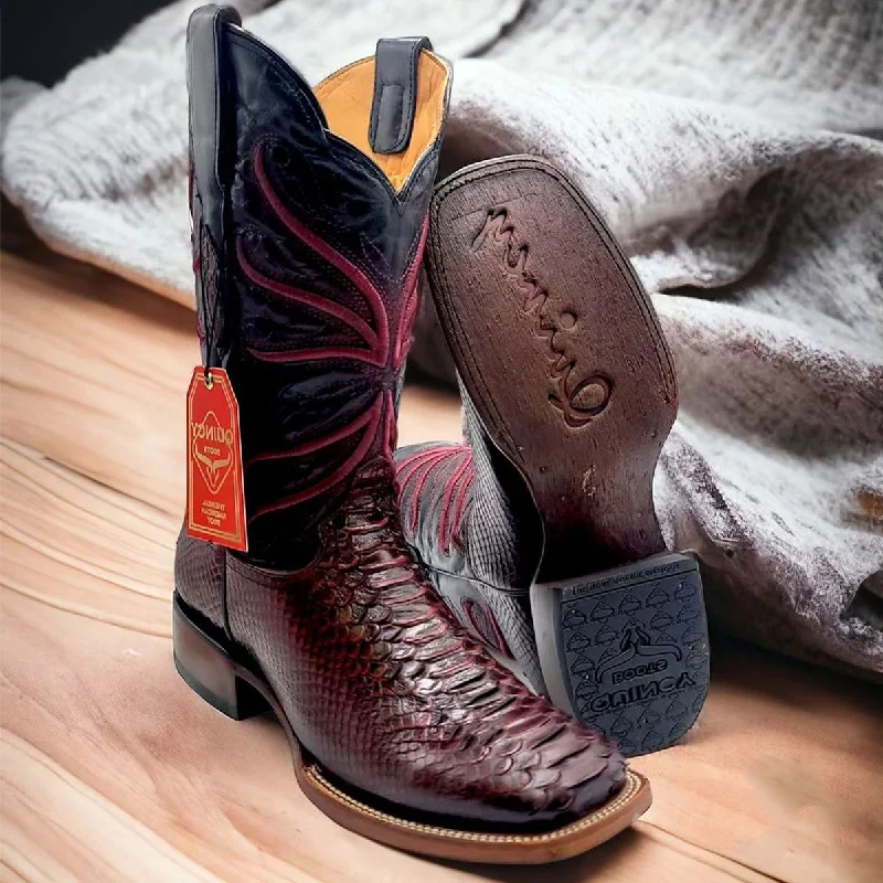 Street Style Sneakers Print Python Cowboy Boots