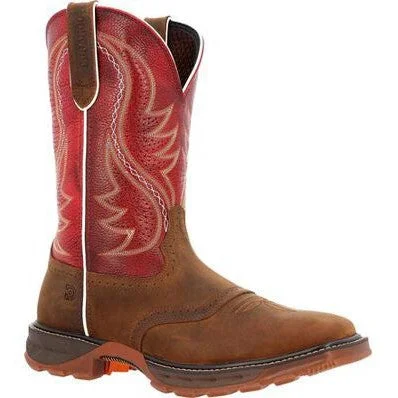 Soft Cushion Sneakers Durango Men's Maverick Xp 11" Soft Toe Ventilated Insulkul Work Boot- Brown- DDB0479