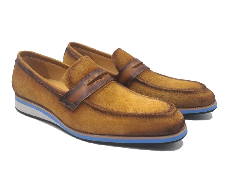 Ultra-Lightweight Sneakers Stylish Suede Penny Loafer
