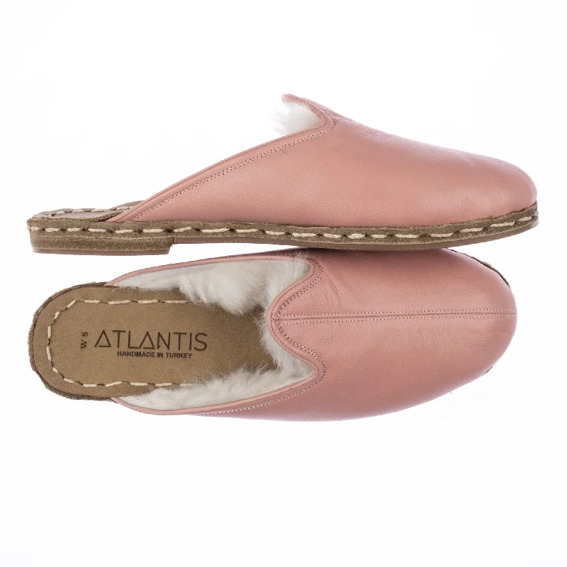 Relaxed Fit Sneakers Men's Rose Shearling Slippers