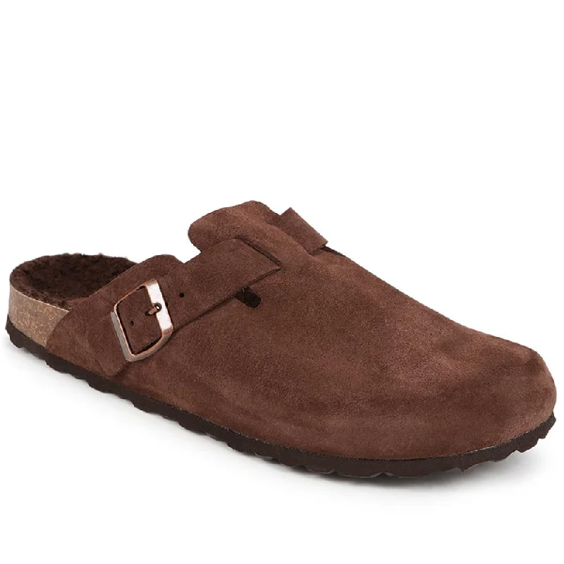 Trendy Everyday Shoes Zaid Suede Slippers - ZAID / 326 027