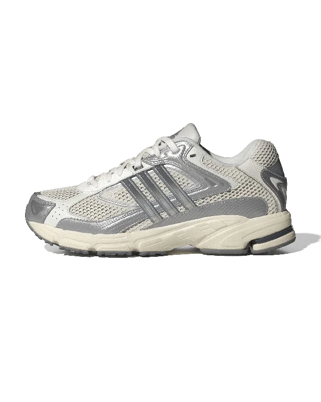 Elegant Sneakers Response CL - Silver Metallic / White / Cream White