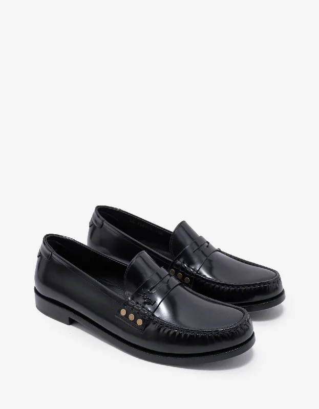Lightweight Foam Shoes Saint Laurent Black Le Loafer