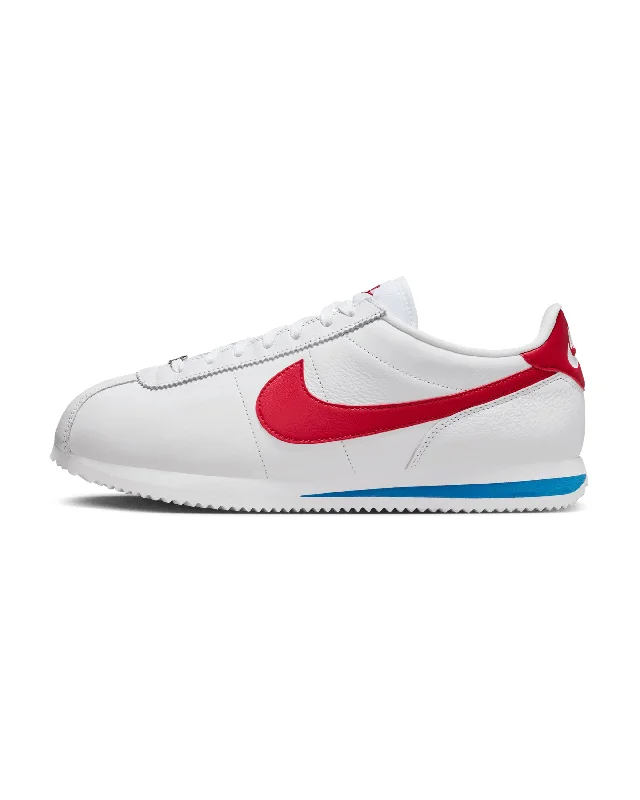 Soft Breathable Shoes Nike Cortez - White / Varsity Red-Varsity Blue