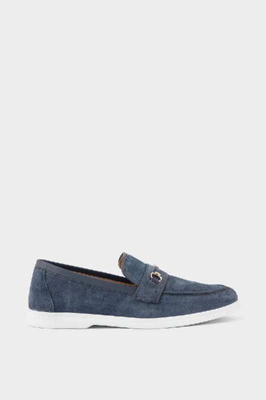 Waterproof Sneakers Men Formal Loafers MF7005-Navy