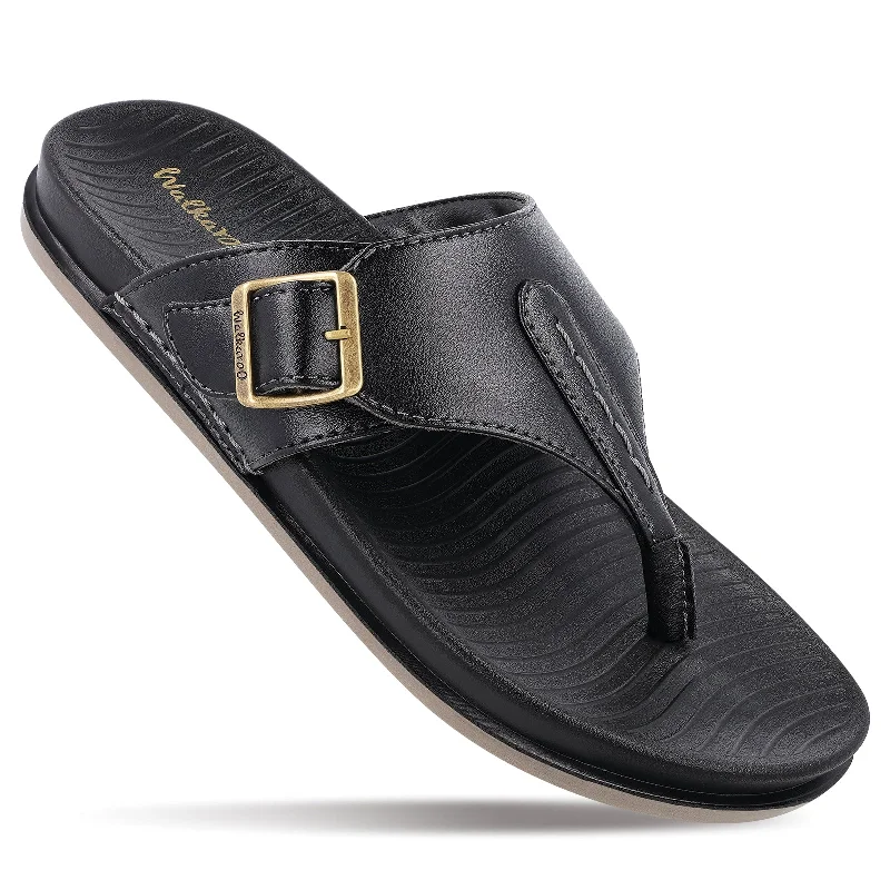 Cloud Cushion Sneakers Men's Daily Wear Comfort Sandals - WE1024 Black