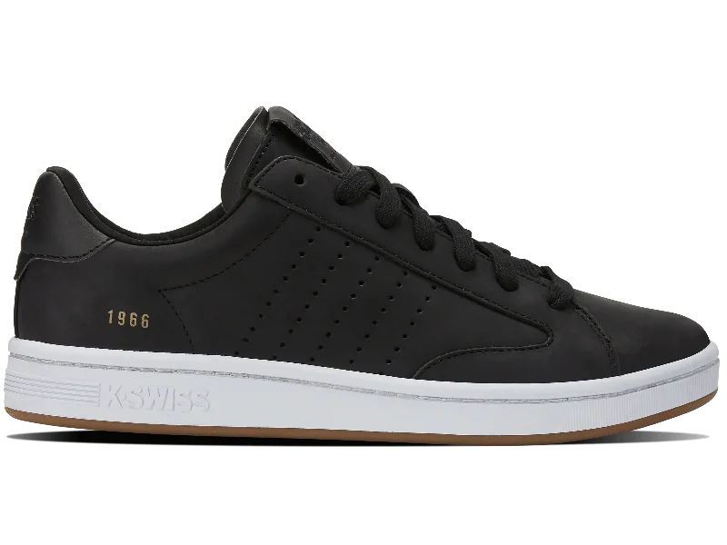 Waterproof Sneakers 07950-061-M | LOZAN KLUB WAX LTH | BLK/BLK/WHT/GUM