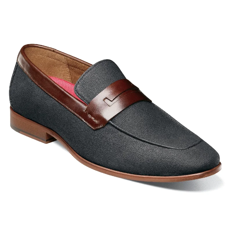 Ergonomic Sneakers GILL(Moc Toe Saddle Slip On)-25651