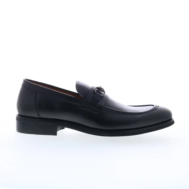 Urban Casual Sneakers Steve Madden Ames AMES01M1 Mens Black Loafers & Slip Ons Casual Shoes