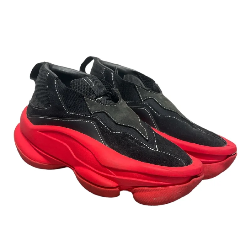 All-Season Sneakers PYER MOSS/Low-Sneakers/US 6/Suede/BLK/RED SOLE