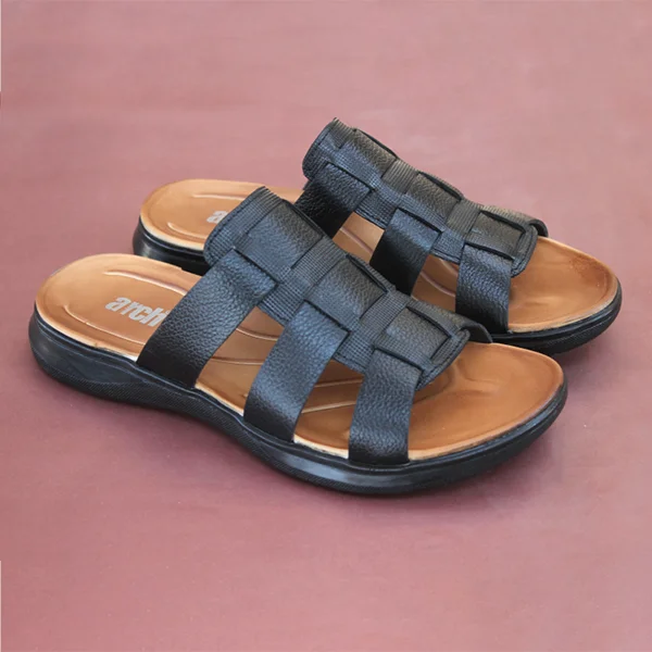 Soft Insole Sneakers Black Soft Slippers for men