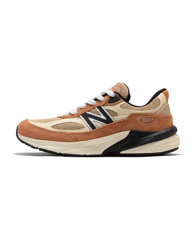 Classic Sport Sneakers 990v6 Made in USA - Orange