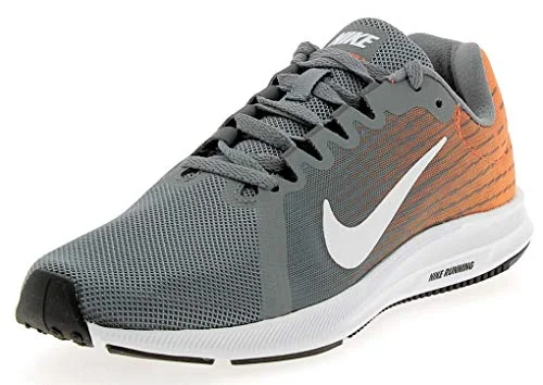 Anti-Slip Sneakers Nike Herren Downshifter 8 Laufschuhe, Grau (Cool Grey/white-hyper Crimson-dark Grey 003) , 42 EU